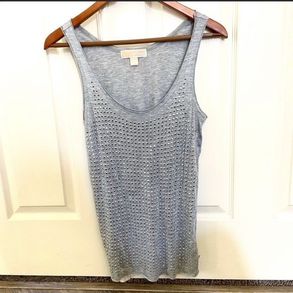 Michael Kors Grey tank with silver bling XS - Picture 8 of 8